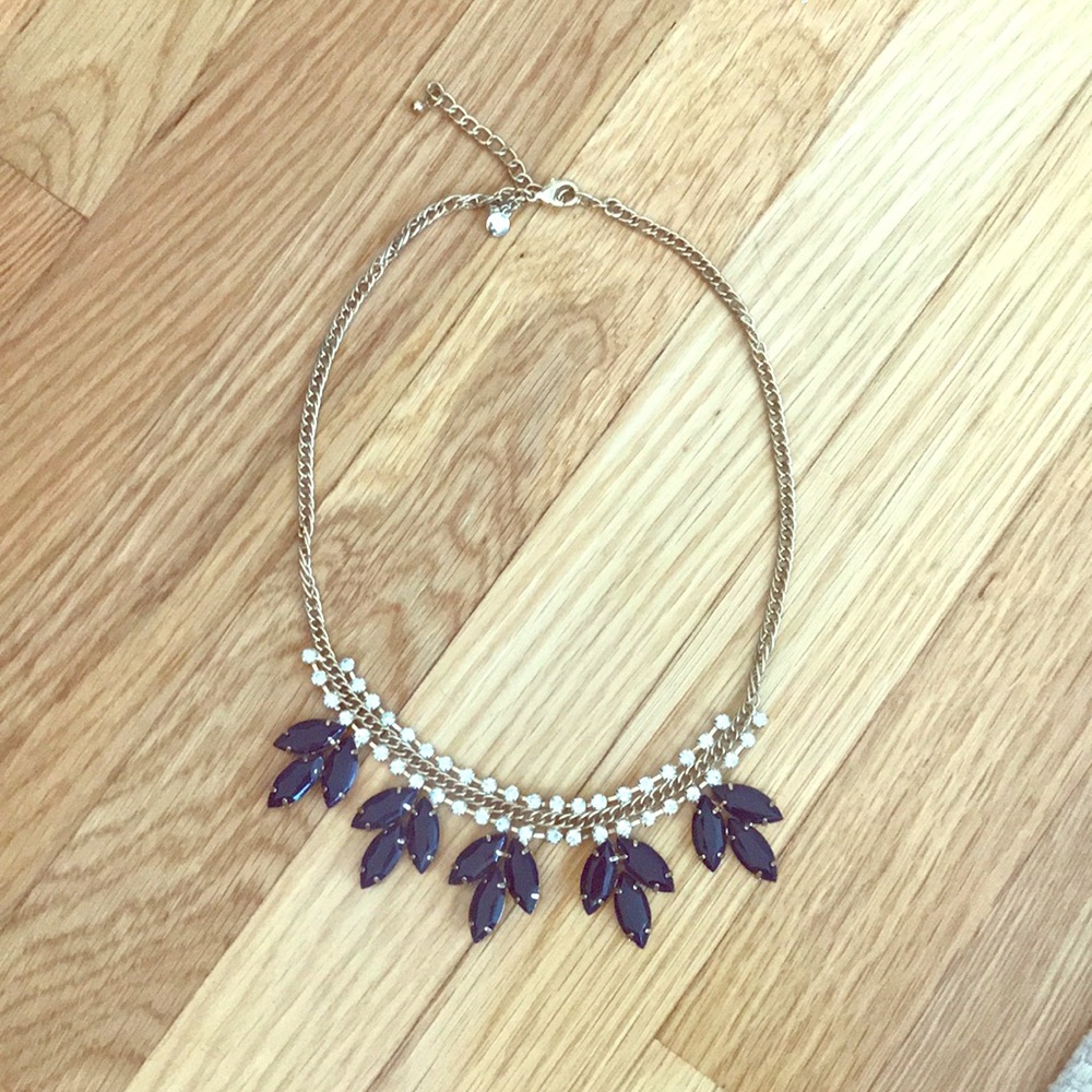 Jcrew Navy Necklace